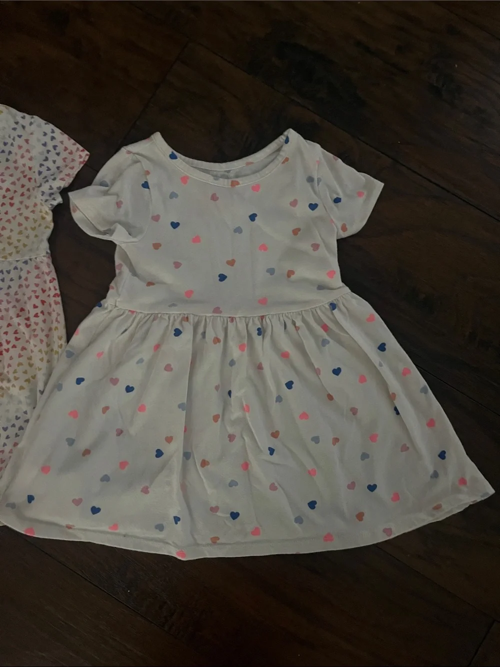 Girls Mixed Dress Lot - Hearts, Florals & Pastel Prints